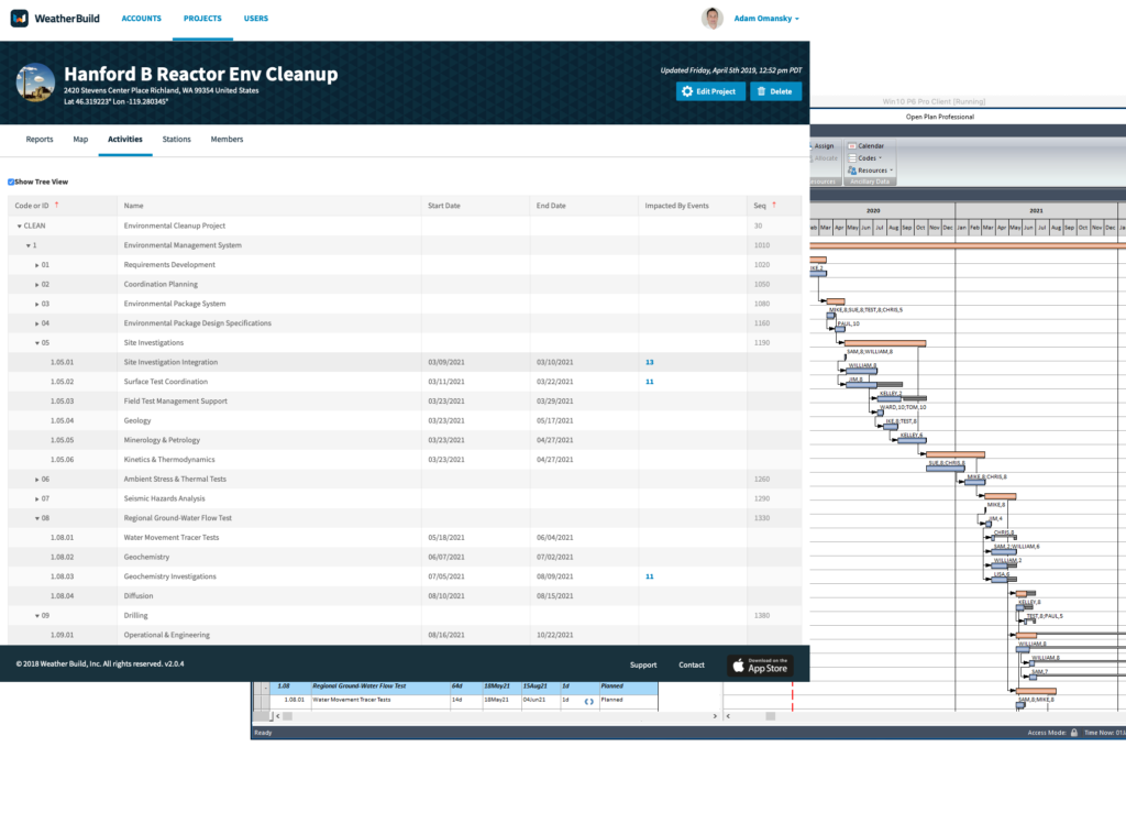 Deltek-Open-Plan-Integration - WeatherBuild